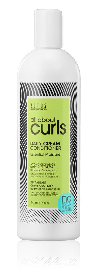 ZOTOS  All About Curls Daily & Quenched Cream Conditioner