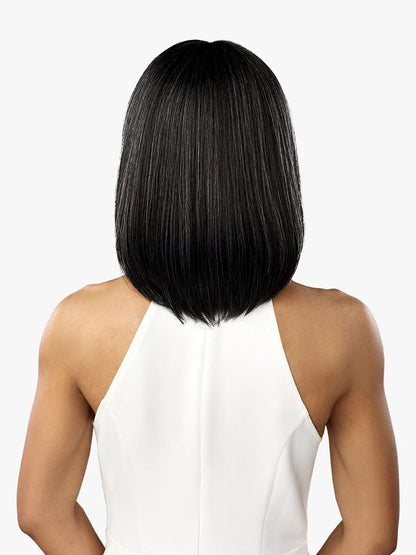 SENSATIONNEL Dashly Lace Salt & Pepper HD Synthetic Lace Front Wig - UNIT 1