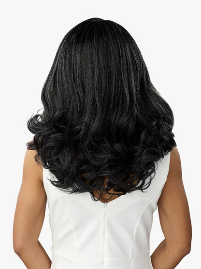 SENSATIONNEL Dashly Lace Salt & Pepper HD Synthetic Lace Front Wig - UNIT 2