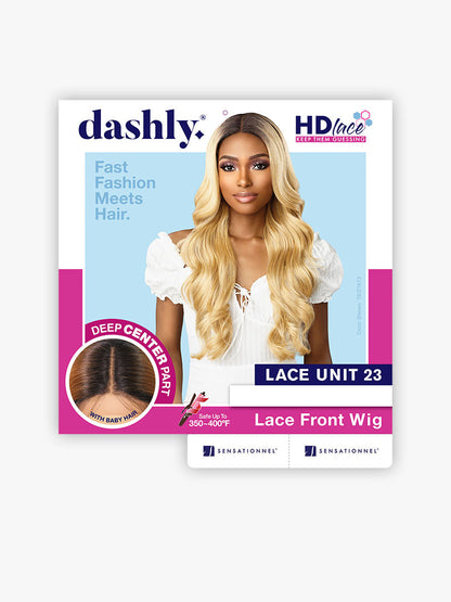 SENSATIONNEL Dashly Synthetic Lace Front Wig - LACE UNIT 23