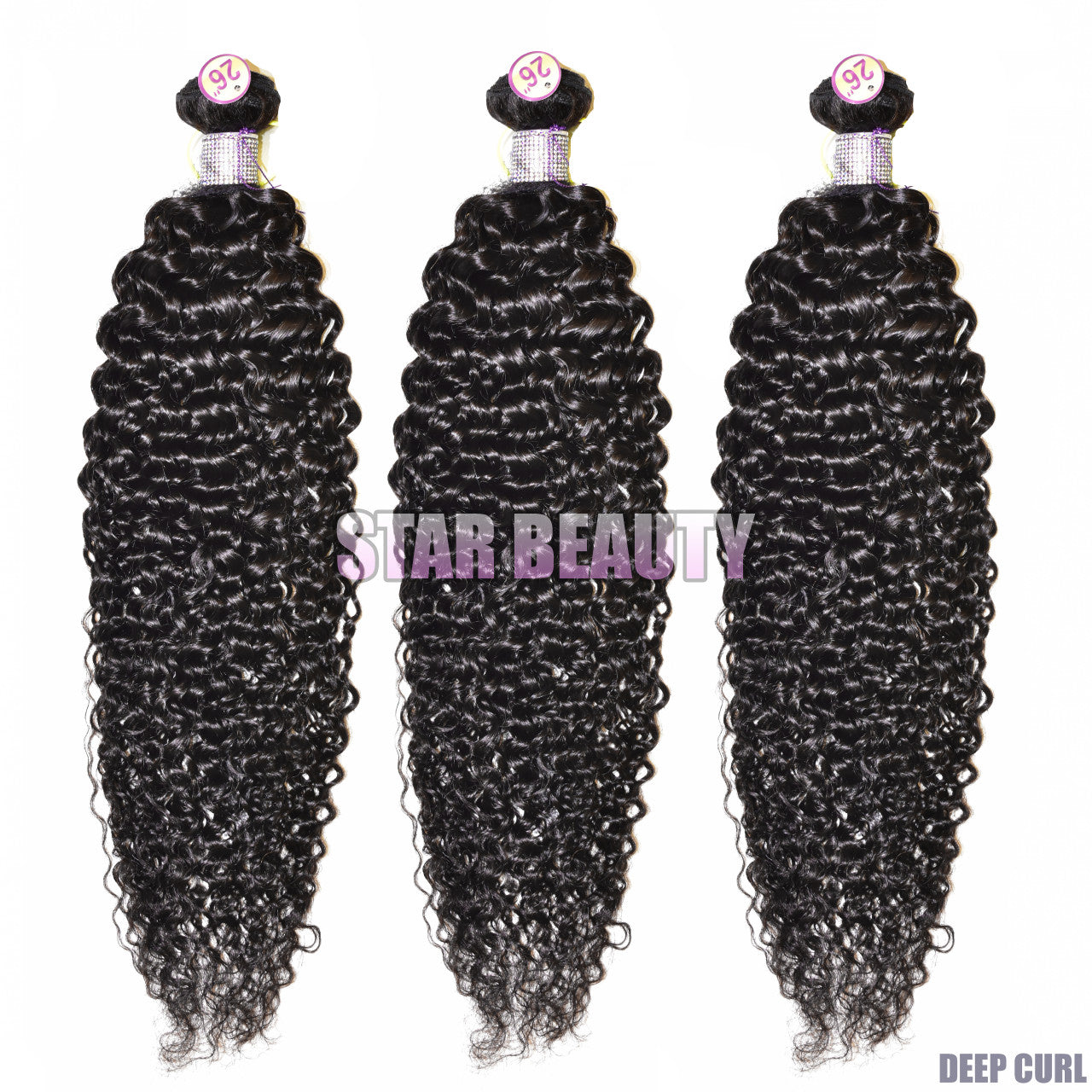 10A Engage Virgin Hair 4 Bundle Deal - Deep Curl