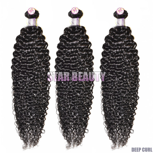 10A Engage Virgin Hair 4 Bundle Deal - Deep Curl