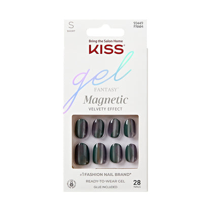 KISS Gel Fantasy Magnetic Nail (6 Styles)
