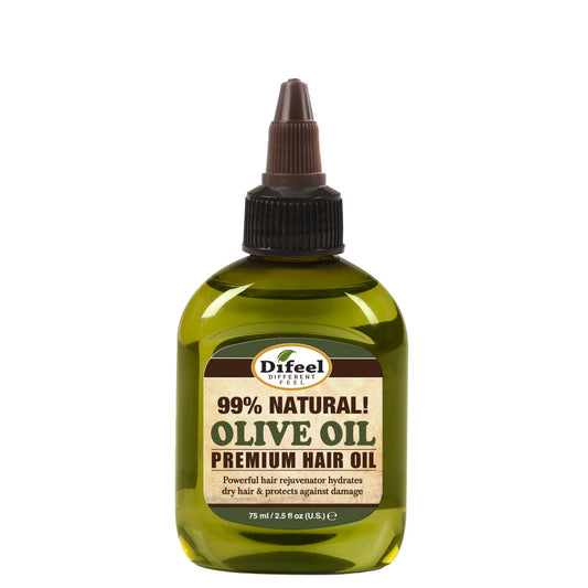 Difeel Premium Natural Hair Oil - Olive Oil (2.5 oz)