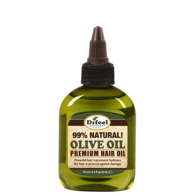 Difeel Premium Natural Hair Oil - Olive Oil (2.5 oz)