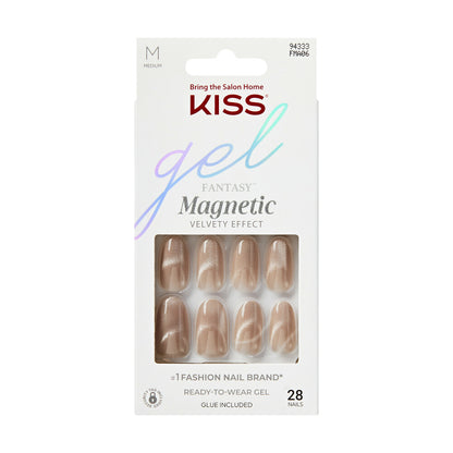 KISS Gel Fantasy Magnetic Nail (6 Styles)