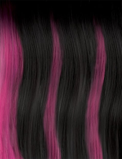 swatch_image - OUTRE - Color DRFF Black Pink