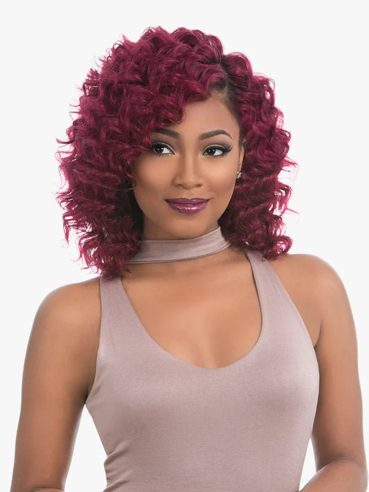 SENSATIONNEL Empire 100% Human Hair Weave - Deep Wave 10S 3pcs