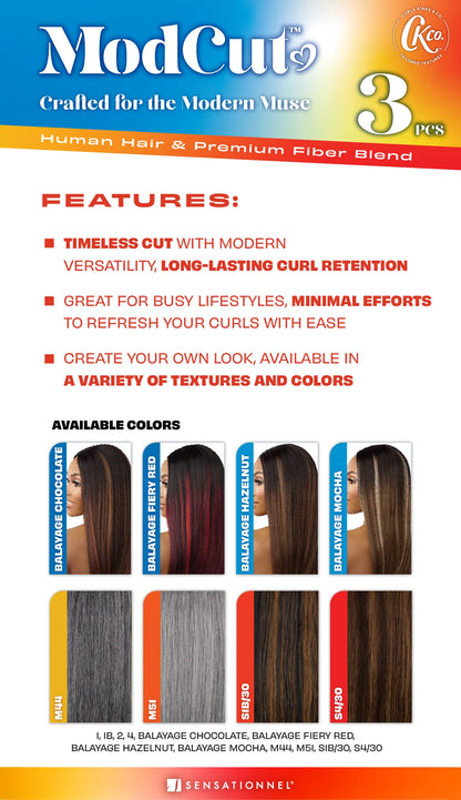 SENSATIONNEL Modcut 3PCS Weave - BOHEMIAN 10S