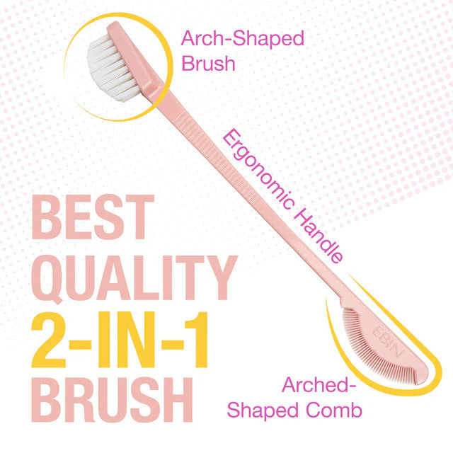 Ebin New York 24hour Edge Tamer Brush (Nylon Hard Type)