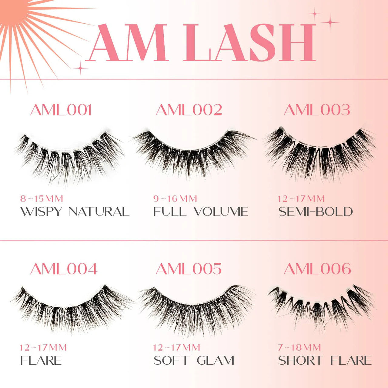 Ebin New York Cattitude 5D AM Lashes- Wispy Natural
