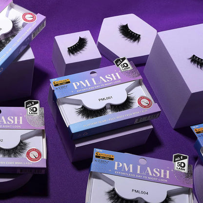 Ebin New York Cattitude 5D PM Lashes- Bold
