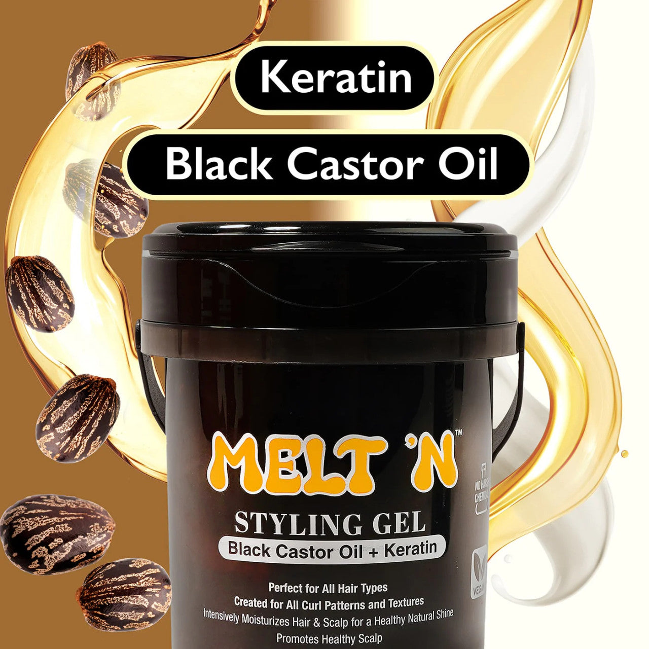 Ebin New York Melt N Styling Gel (16 oz)