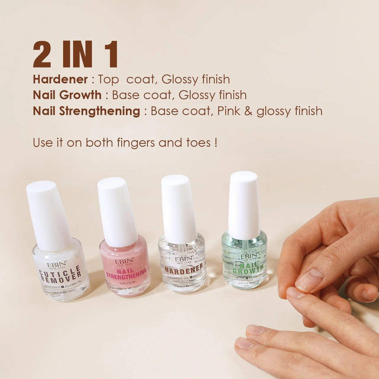 Ebin New York Nail Hardener