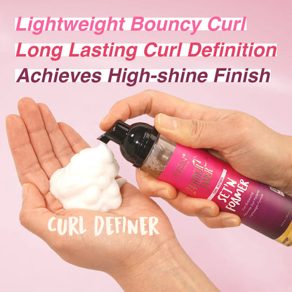 Ebin New York  24 Hour Tamer Set 'N Foamer Curl Definer
