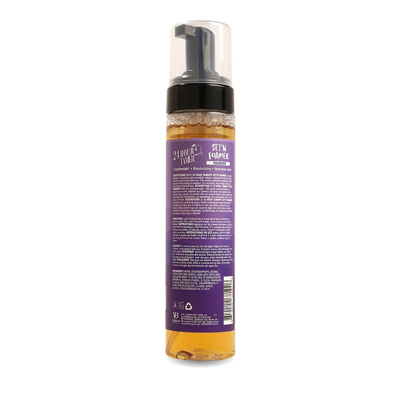 Ebin New York  24 Hour Tamer Set'N Foamer Volumizer
