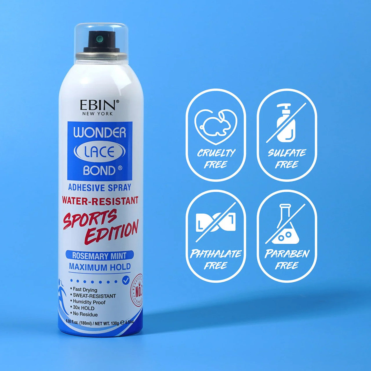 EBIN Wonder Lace Bond Adhesive Spray Sport