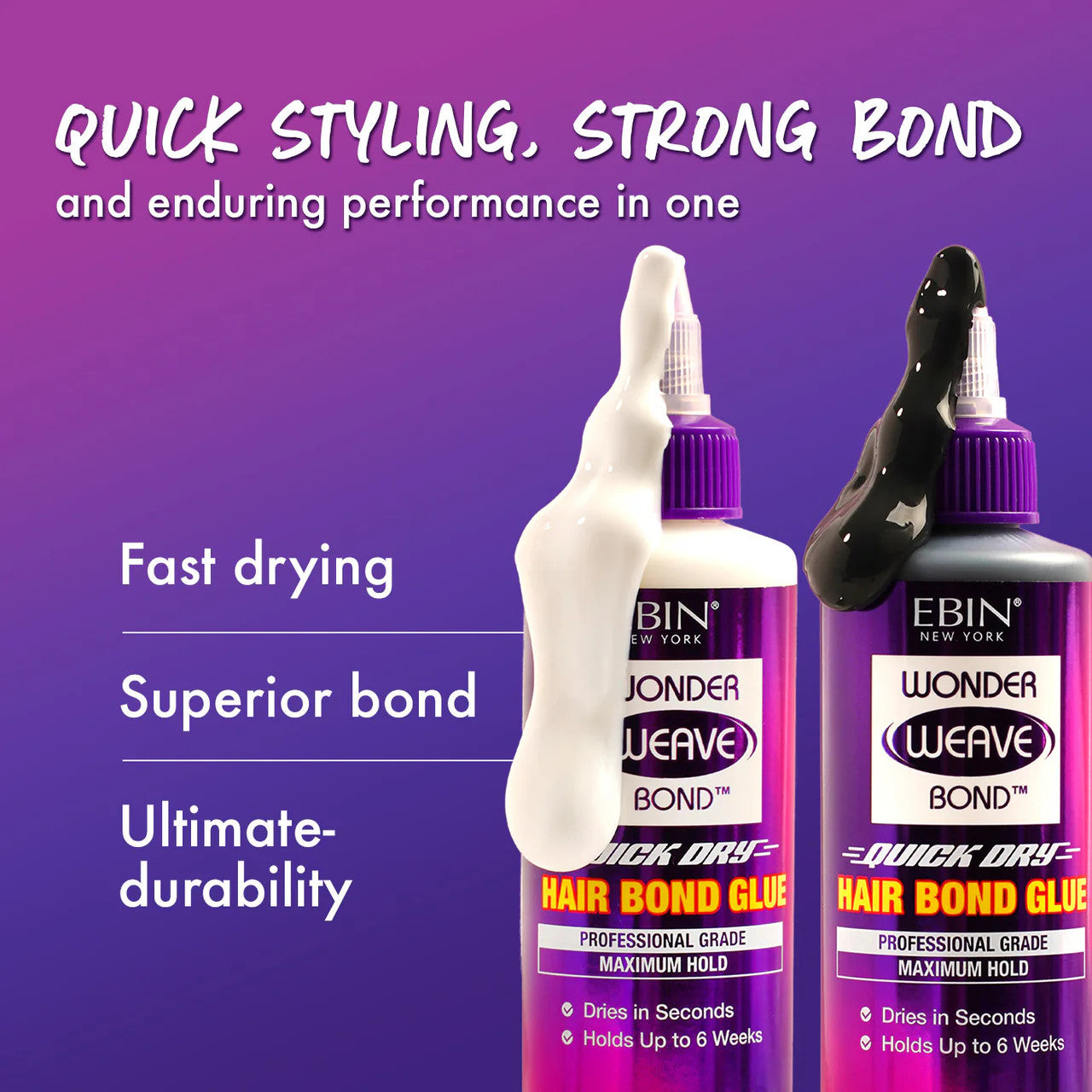 Ebin New York Wonder Weave Bond Hair Bond Glue
