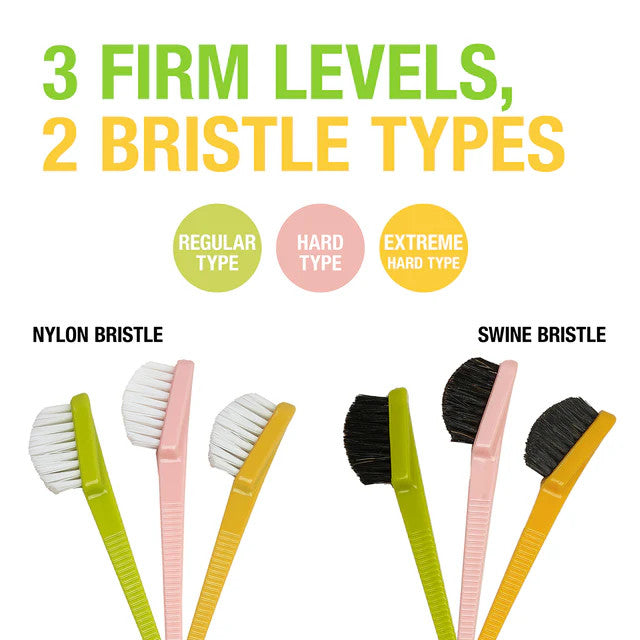 Ebin New York 24hour Edge Tamer Brush (Nylon Hard Type)