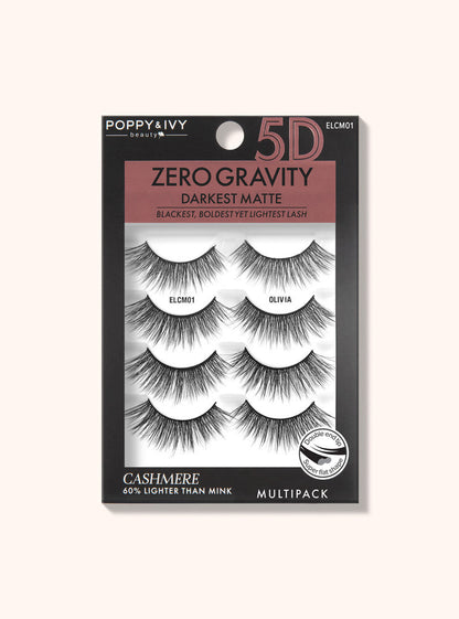 ABSOLUTE Cashmere Zero Gravity Lash - Darkest Matte collection