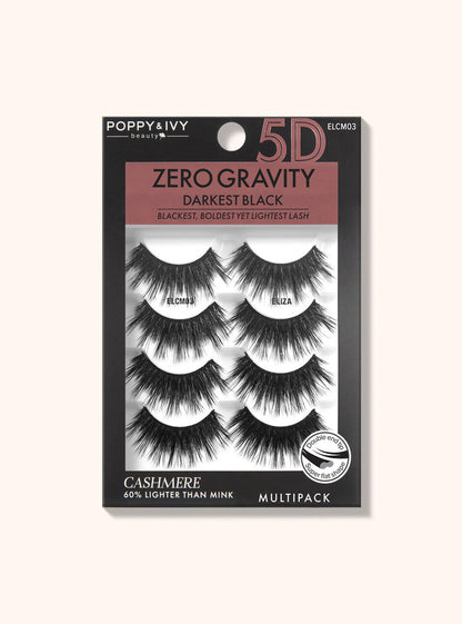 ABSOLUTE Cashmere Zero Gravity Lash - Darkest Matte collection