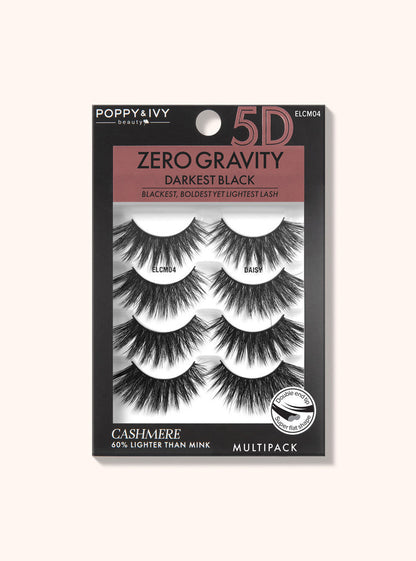 ABSOLUTE Cashmere Zero Gravity Lash - Darkest Matte collection