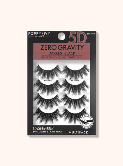 ABSOLUTE Cashmere Zero Gravity Lash - Darkest Matte collection