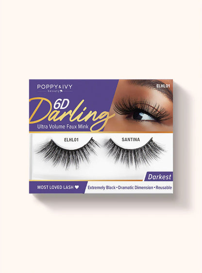 ABSOLUTE Poppy & Ivy 6D Darling Lashes Collection