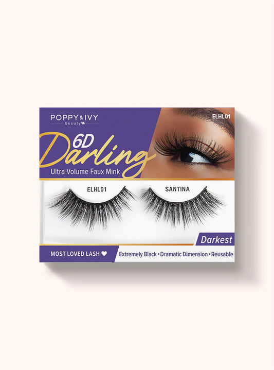 ABSOLUTE Poppy & Ivy 6D Darling Lashes Collection