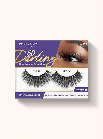 ABSOLUTE Poppy & Ivy 6D Darling Lashes Collection