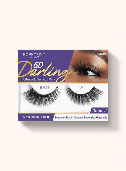ABSOLUTE Poppy & Ivy 6D Darling Lashes Collection
