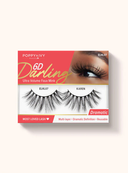 ABSOLUTE Poppy & Ivy 6D Darling Lashes Collection