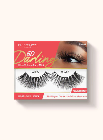 ABSOLUTE Poppy & Ivy 6D Darling Lashes Collection