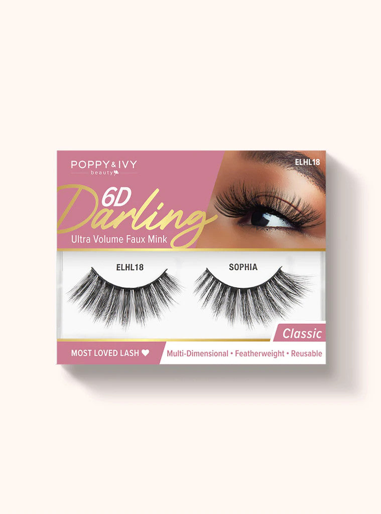 ABSOLUTE Poppy & Ivy 6D Darling Lashes Collection