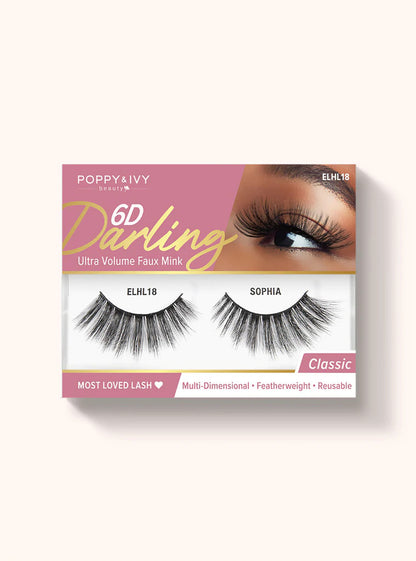 ABSOLUTE Poppy & Ivy 6D Darling Lashes Collection
