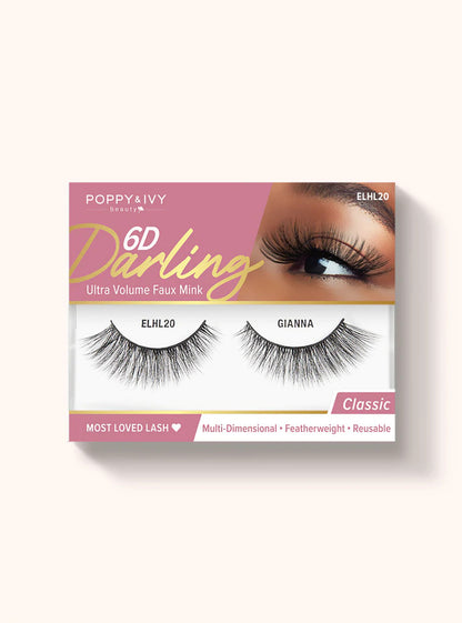 ABSOLUTE Poppy & Ivy 6D Darling Lashes Collection
