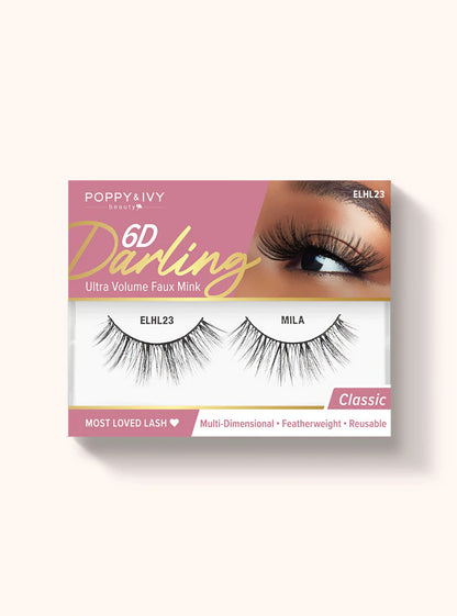 ABSOLUTE Poppy & Ivy 6D Darling Lashes Collection