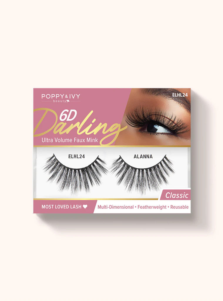 ABSOLUTE Poppy & Ivy 6D Darling Lashes Collection