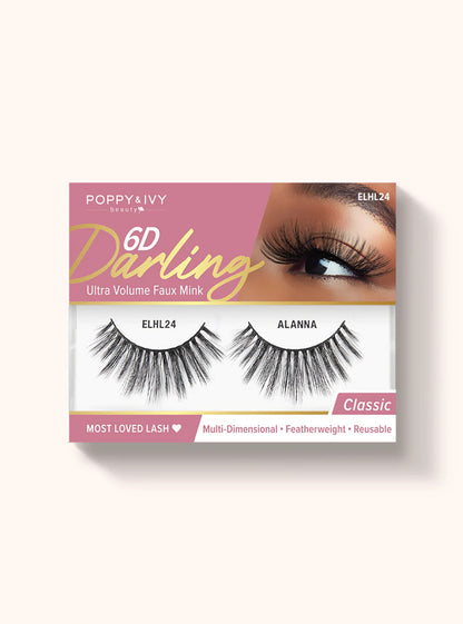 ABSOLUTE Poppy & Ivy 6D Darling Lashes Collection