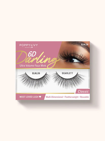 ABSOLUTE Poppy & Ivy 6D Darling Lashes Collection
