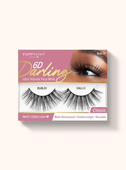 ABSOLUTE Poppy & Ivy 6D Darling Lashes Collection