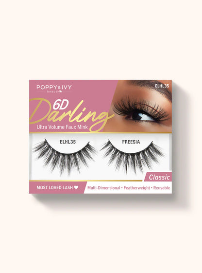 ABSOLUTE Poppy & Ivy 6D Darling Lashes Collection