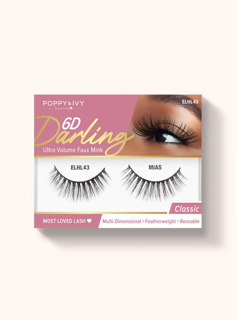 ABSOLUTE Poppy & Ivy 6D Darling Lashes Collection