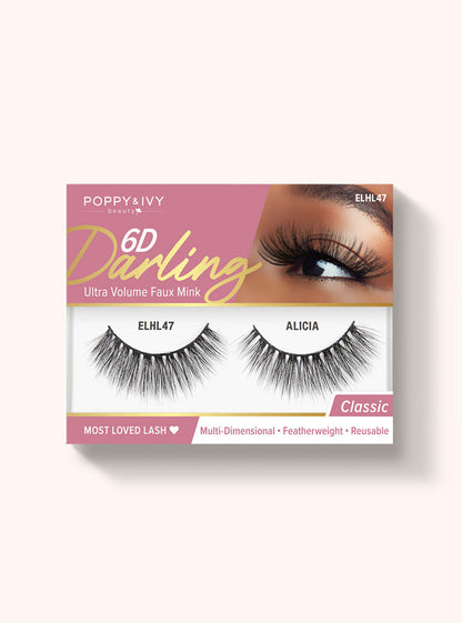 ABSOLUTE Poppy & Ivy 6D Darling Lashes Collection