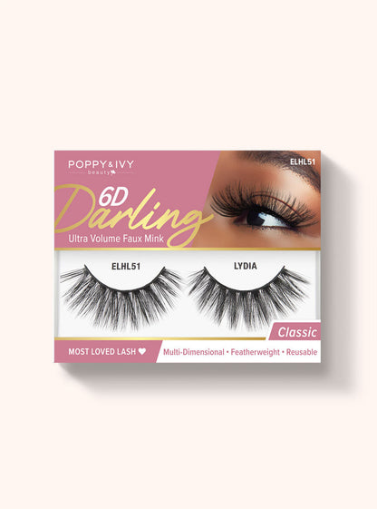 ABSOLUTE Poppy & Ivy 6D Darling Lashes Collection