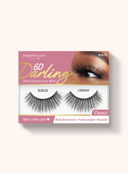 ABSOLUTE Poppy & Ivy 6D Darling Lashes Collection
