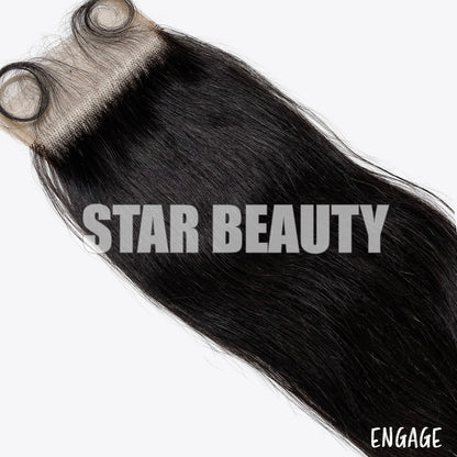 10A ENGAGE Virgin Hair Closure 4x4 - Straight