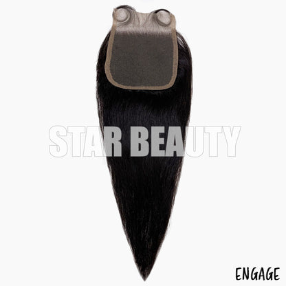 10A ENGAGE Virgin Hair Closure 4x4 - Straight