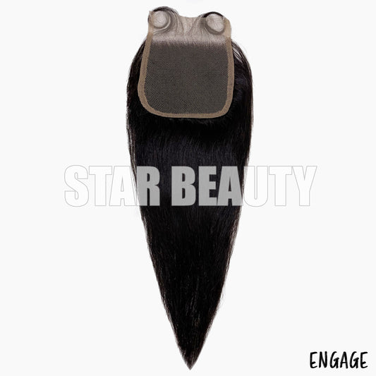 10A ENGAGE Virgin Hair Closure 4x4 - Straight