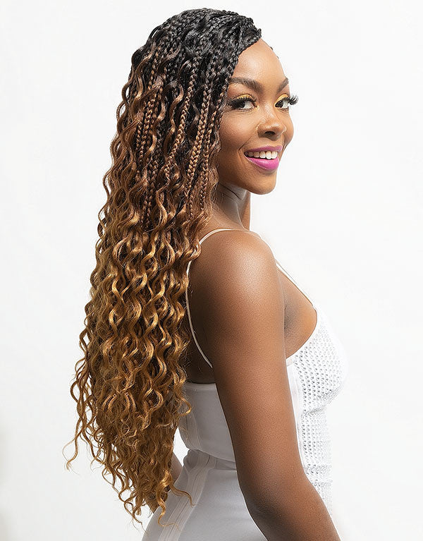 Janet Collection 100% Human Hair EZ Split Pre-Divided New Deep Bulk 18"